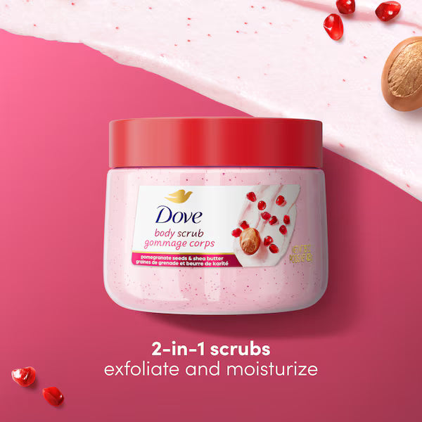 Dove .Pomegranate Seeds & Shea Butter Body Scrub