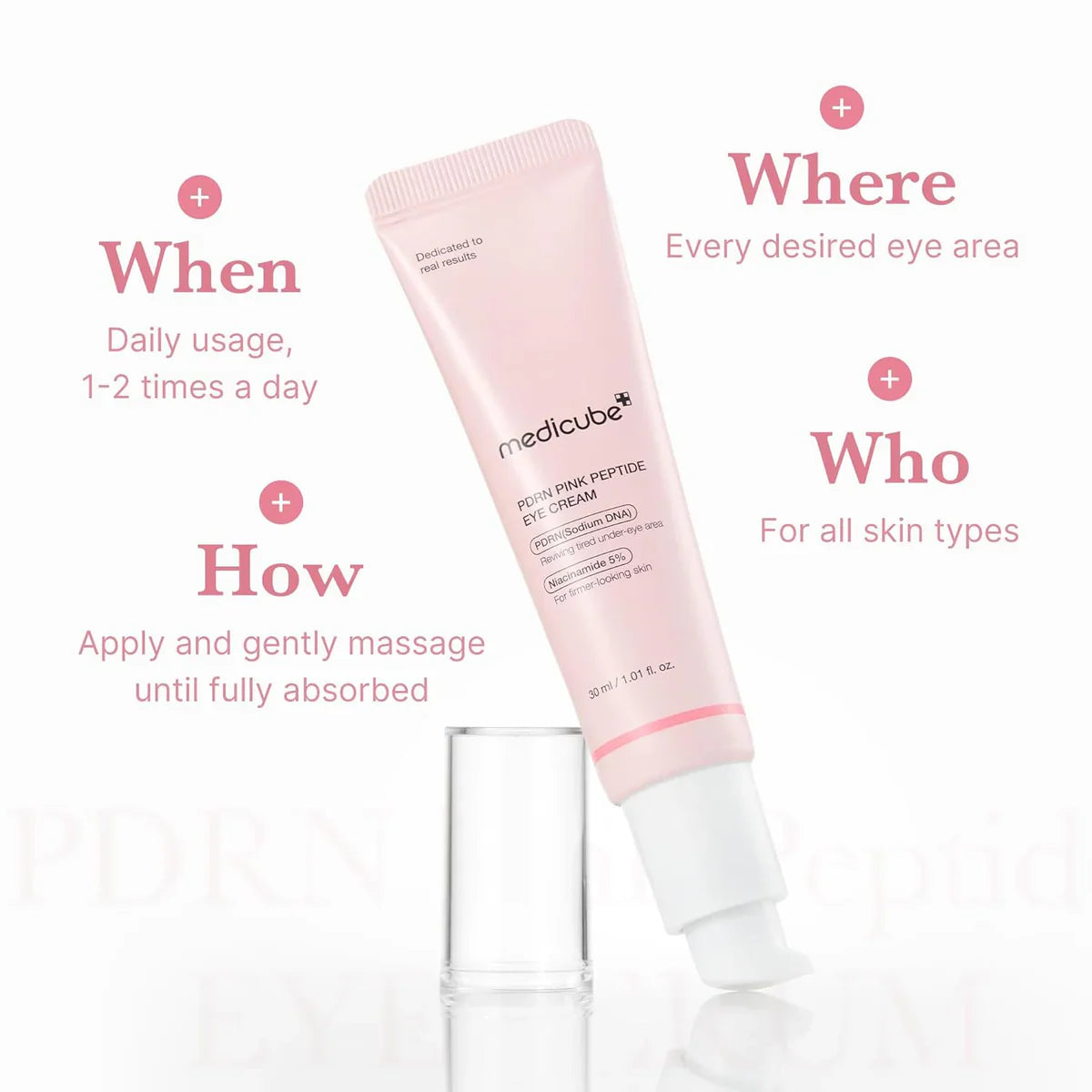 Medicube PDRN Pink Peptide Eye Cream