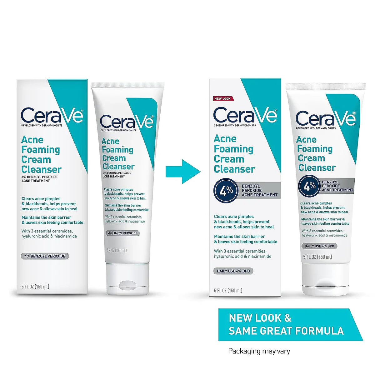 CeraVe Acne Foaming Cream Cleanser 4%