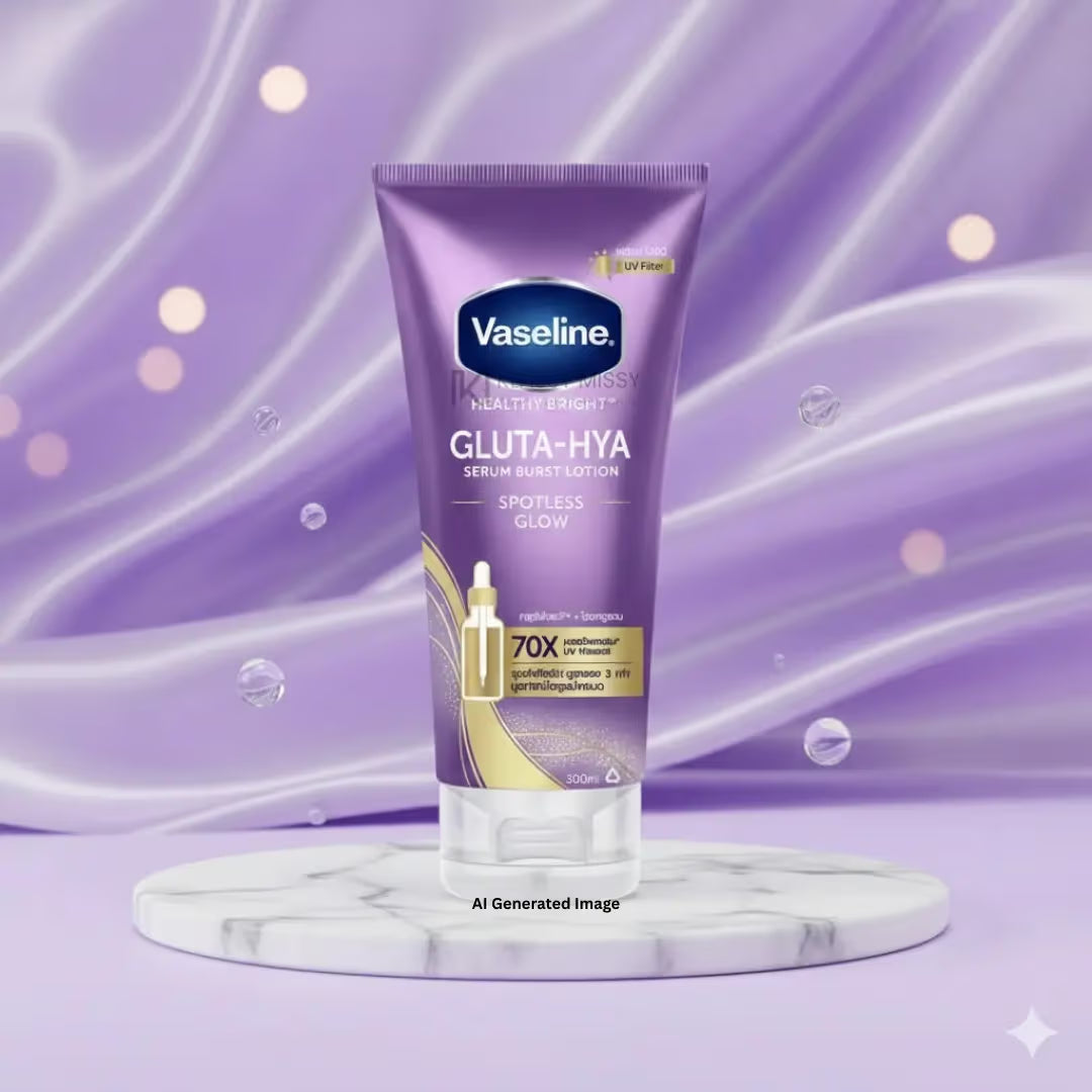 Vaseline® Healthy Bright Gluta-Hya Serum Burst UV Lotion Spotless Glow - 300ml