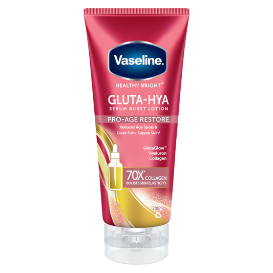 Vaseline® Gluta-Hya Serum Burst Lotion Pro-Age Restore