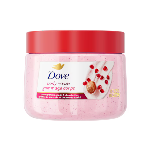 Dove .Pomegranate Seeds & Shea Butter Body Scrub
