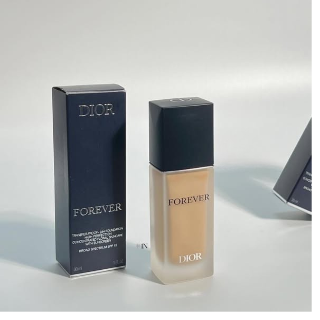Dior Forever Transfer-Proof 24H Foundation High Perfection – Concentrated Floral Skincare with Sunscreen Broad Spectrum SPF 15
