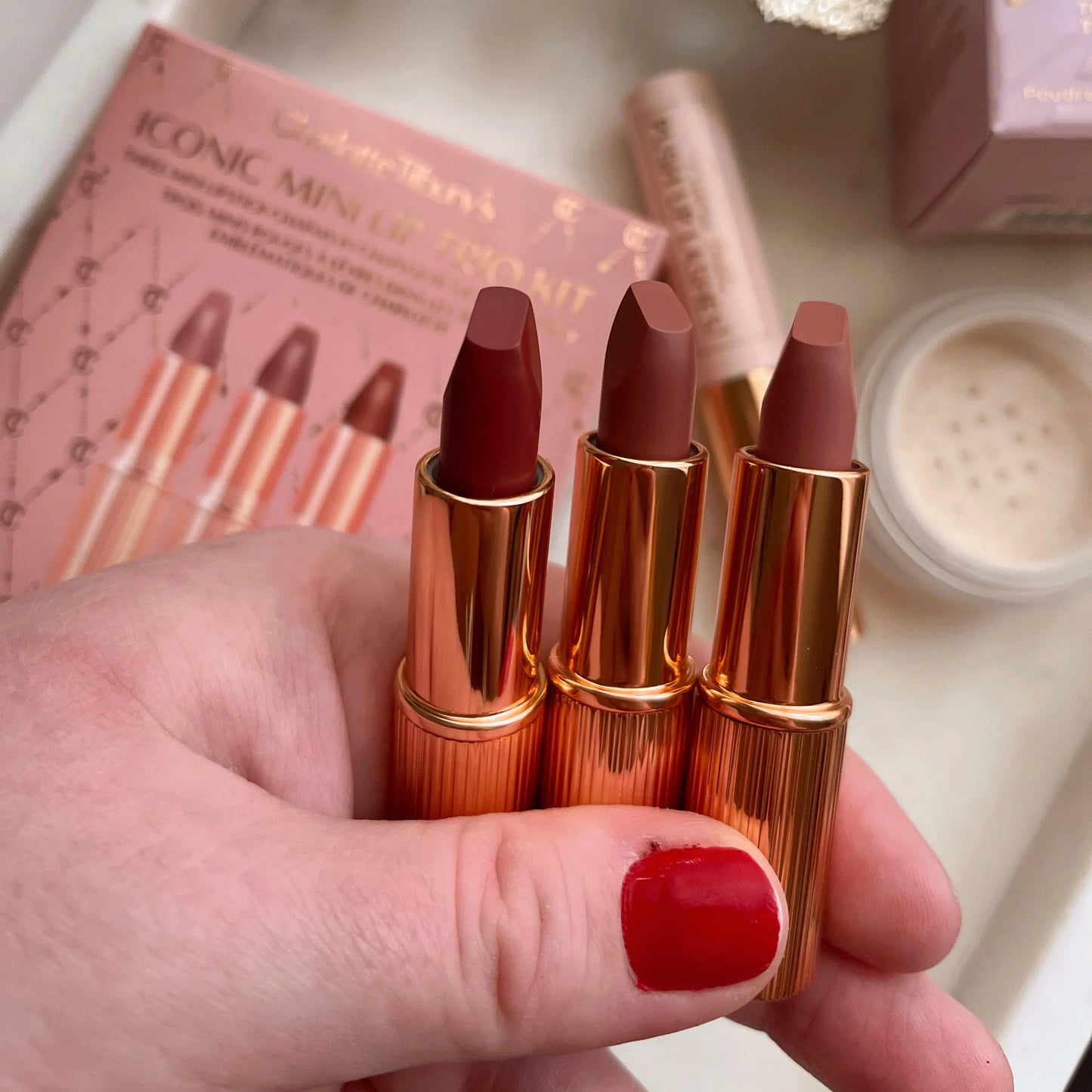 Charlotte Tilbury Iconic Mini Lip Trio Kit