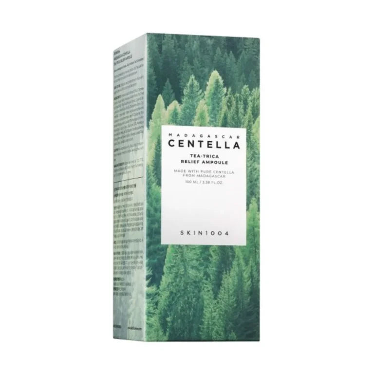 SKIN1004 Madagascar Centella Tea-Trica Relief Ampoule 100ml | Acne Care Soothing Serum for Clear Skin