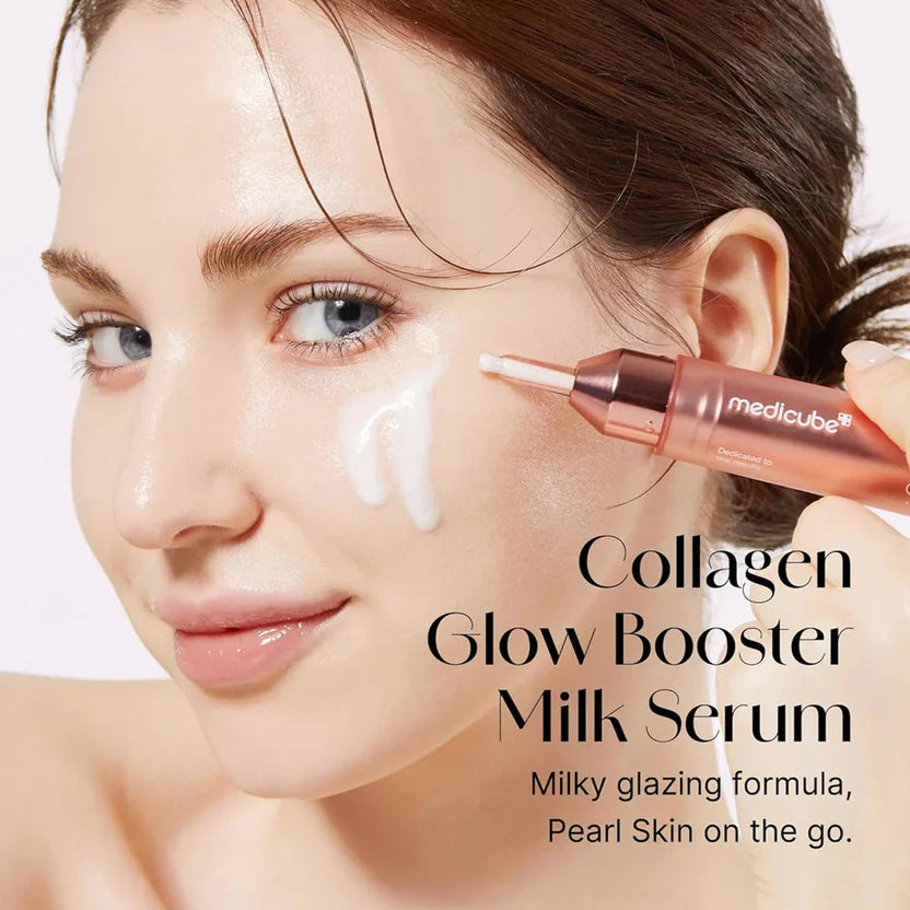 Medicube Collagen Glow Booster Serum – 15ml | Firming & Radiance-Enhancing Skincare Powerhouse