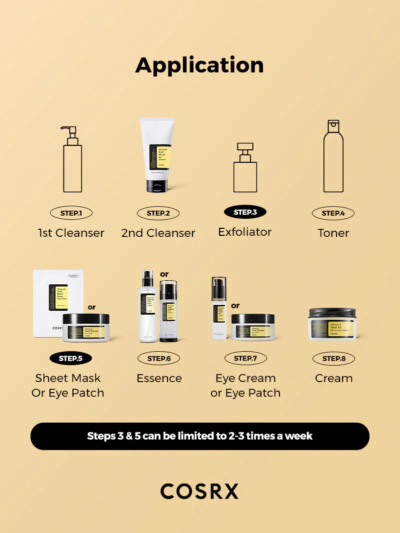 Cosrx Advanced Snail Radiance Dual Essence