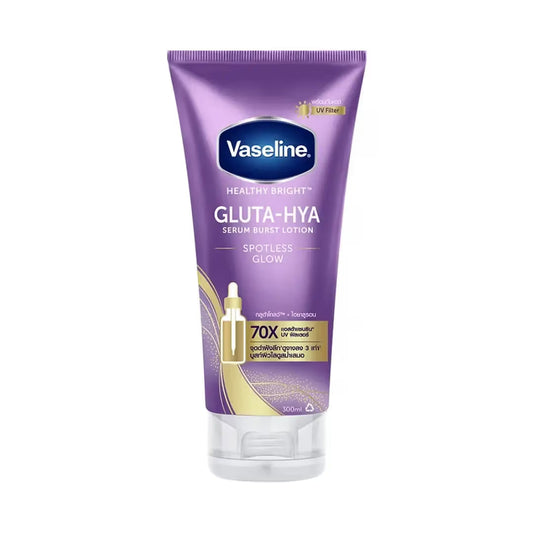 Vaseline® Healthy Bright Gluta-Hya Serum Burst UV Lotion Spotless Glow - 300ml