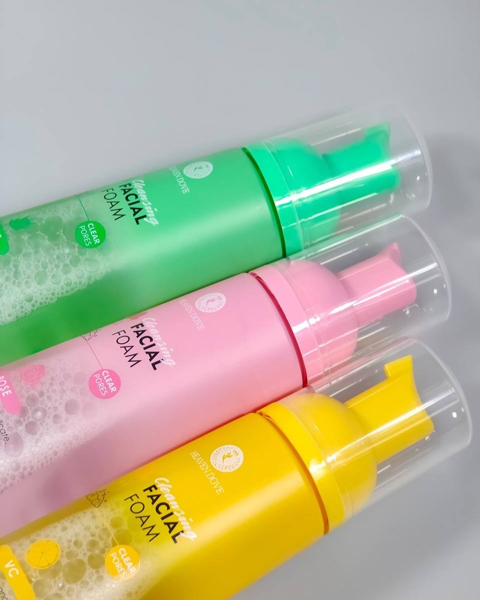 Heaven Dove Facial Foam for Radiant Skin