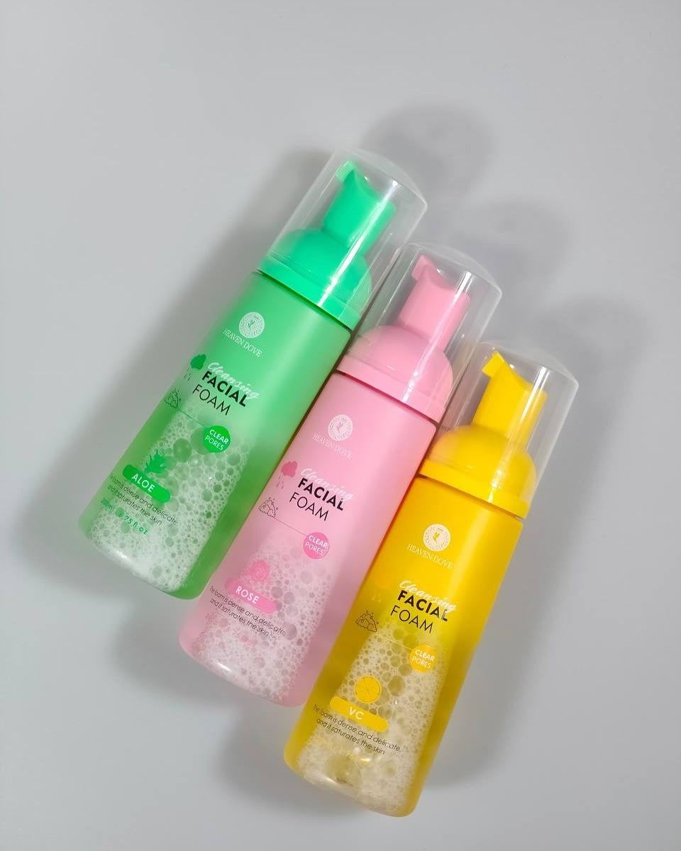 Heaven Dove Facial Foam for Radiant Skin