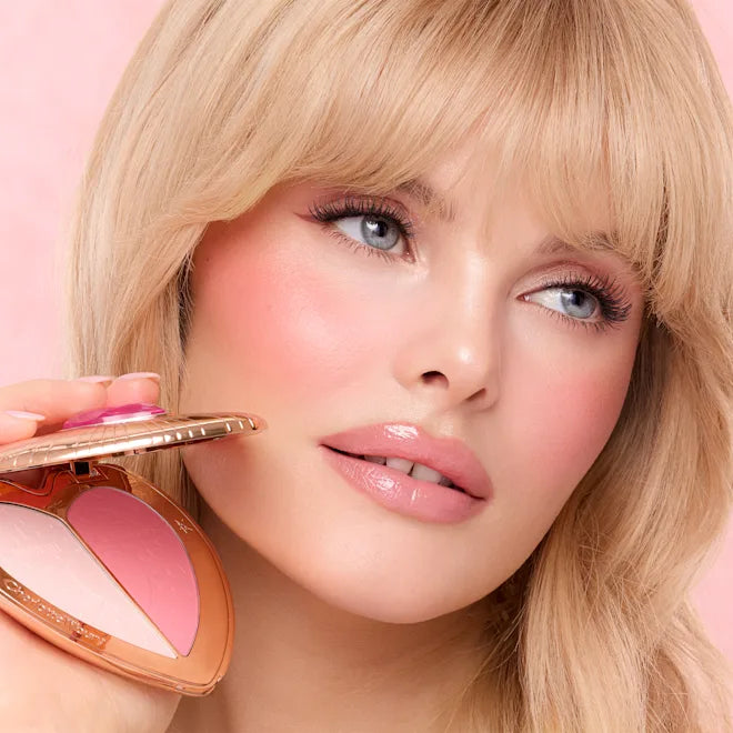 Charlotte Tilbury Pillow Talk Beauty Soulmates Face Palette – Blush, Highlighter & Bronzer
