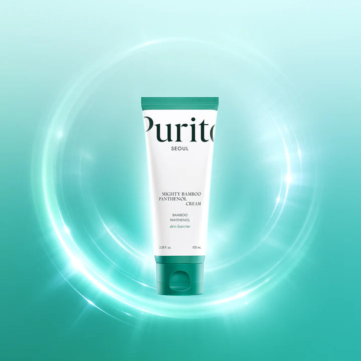 Purito Seoul Mighty Bamboo Panthenol Cream (100ml) | Deep Hydration & Skin Barrier Repair Moisturizer